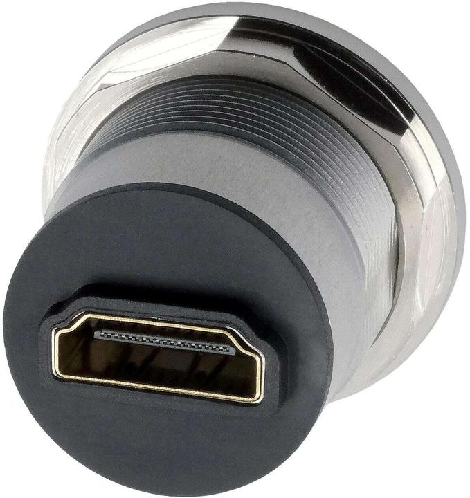 Actual product image Exsys Panel mount adapter HDMI f-f (HDMI)