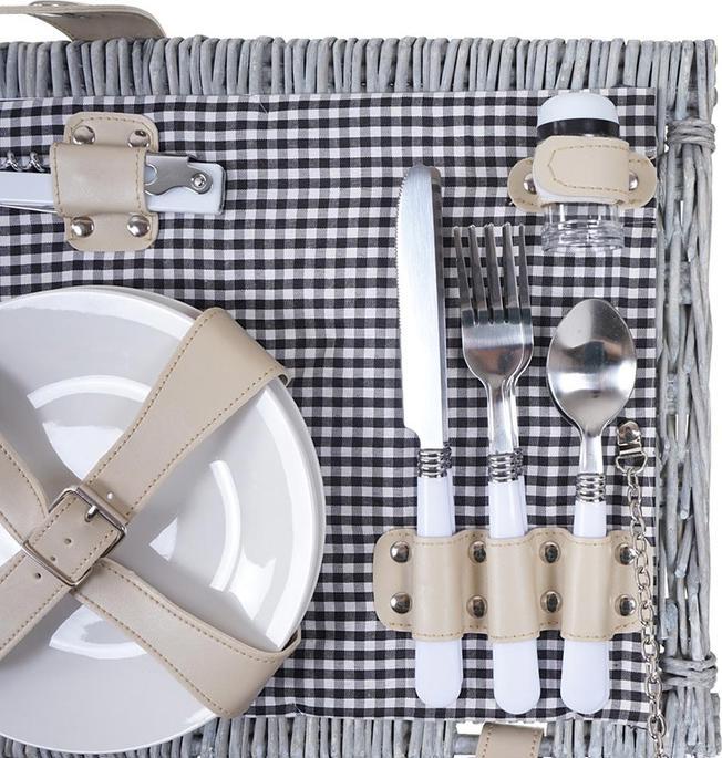Produktbild Swisshandel24 Picknickkorb-Set
