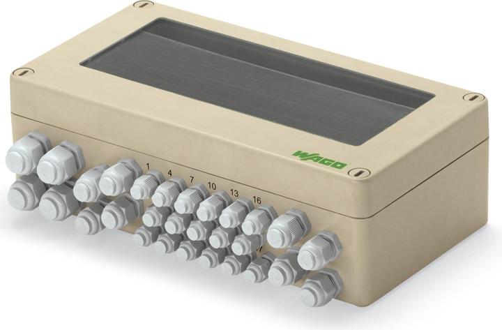 Actual product image Wago IP65 system housing Polyes. (Housing)