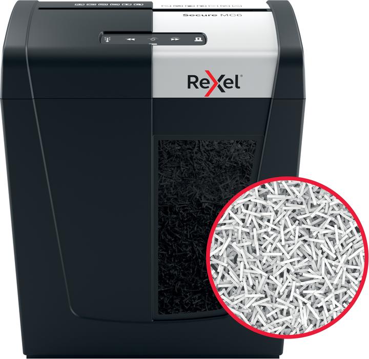 Produktbild Rexel SECURE MC6 WHISPER-SHRED™ - Aktenvernichter (Partikelschnitt)