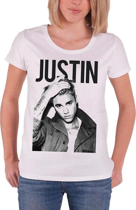 Immagine prodotto Justin Bieber Maglietta donna/donna Bold (XL)