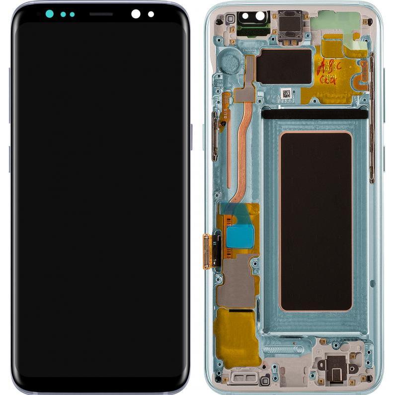Samsung LCD-Display Galaxy S8 (Display, Galaxy S8), Mobilgerät Ersatzteile, Blau