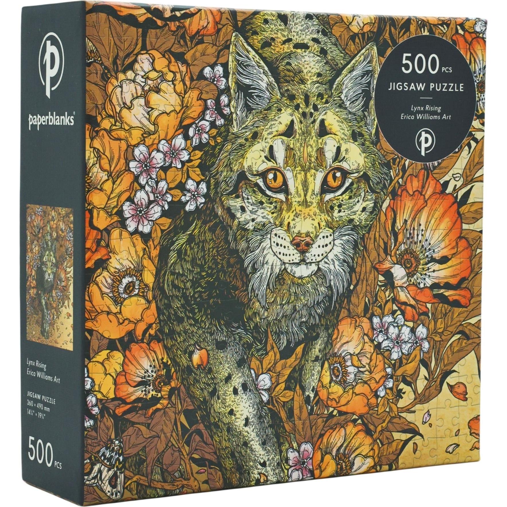 Paperblanks Puzzle - Lince Maestosa - Puzzle - 500 pezzi (500 pezzi)