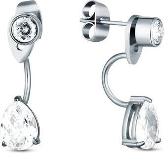 Produktbild Vuch Elegant 2-In-1 Earrings With Cubic Zirconia Ally Silver