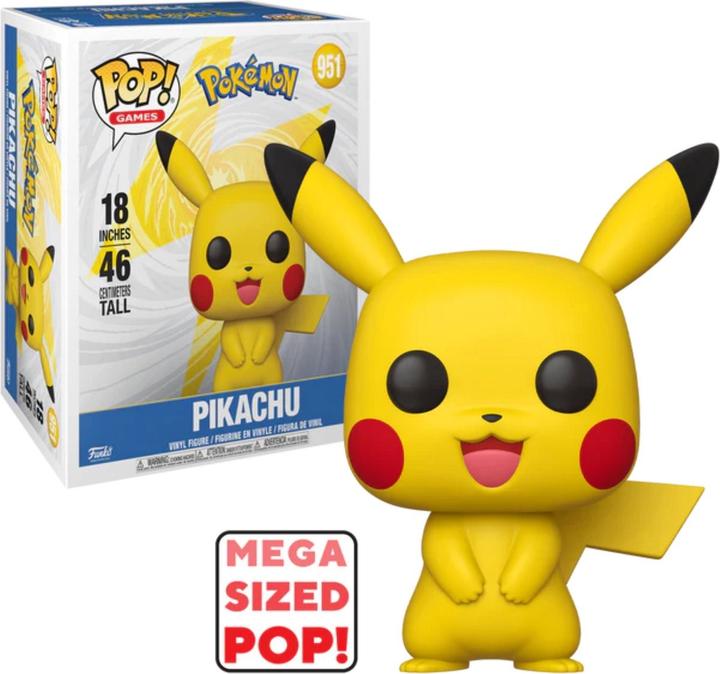 Produktbild Funko Pop! Spiele Pokemon Pikachu Mega Size