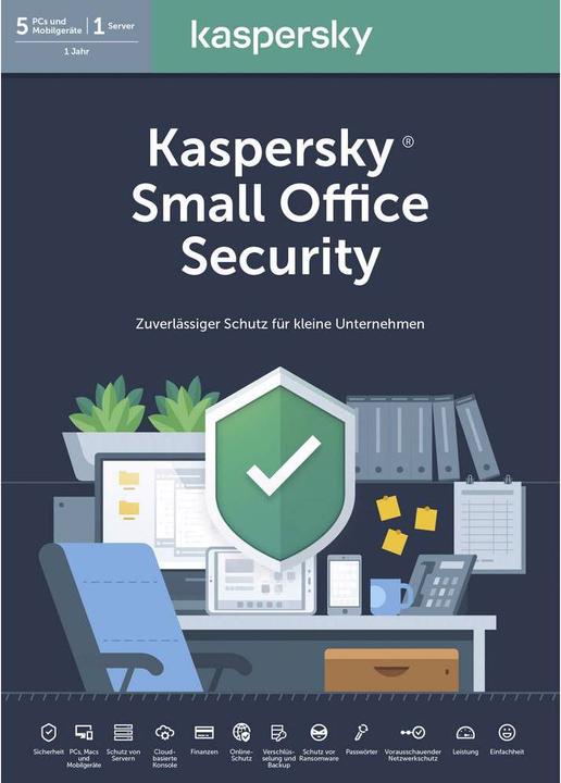Immagine prodotto Kaspersky Small Office Security (6 Utente, 12 mesi)