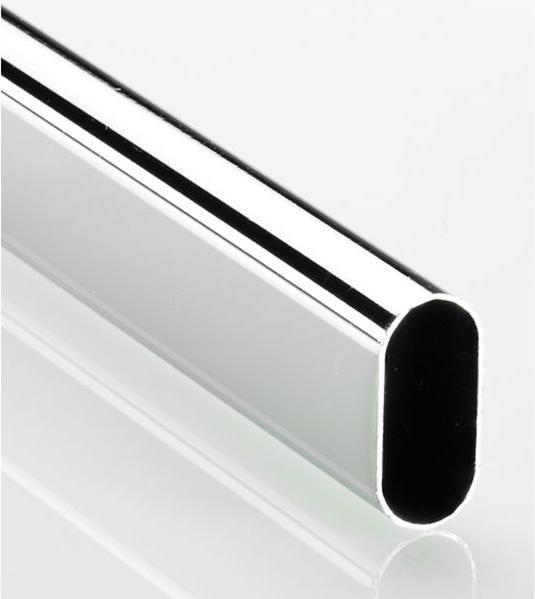 Actual product image Hettich Oval cabinet tube