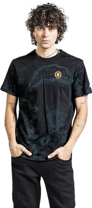 Produktbild Difuzed World of Warcraft T-Shirt Azeroth Map (S) (S)