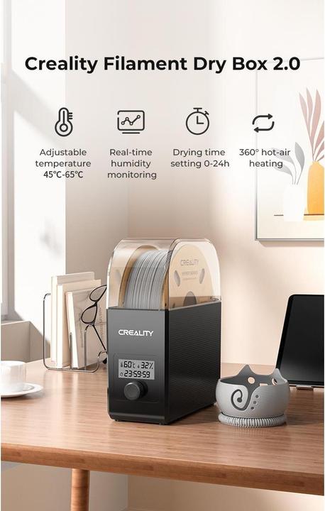 Actual product image Creality Filament drying box 2.0 (Accessories)
