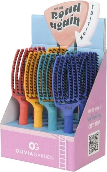 Olivia Garden Fingerbrush Combo wieder auf der Strasse Borstel - limitierte Ausgabe - Diplayset 8 Stu