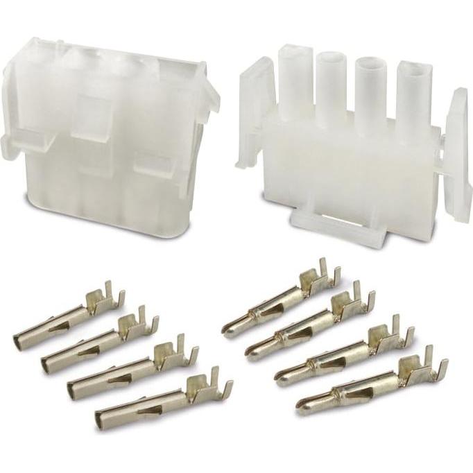Thumbnail - Eneroid Steckverbinder-Set SUPU Serie B, 1x4-polig, 19 A/600 V, Elektronikkabel + Stecker