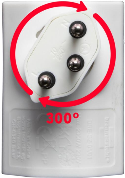 Actual product image Brennenstuhl cleverLINE Winkeladapter (Type 13, 1 x)