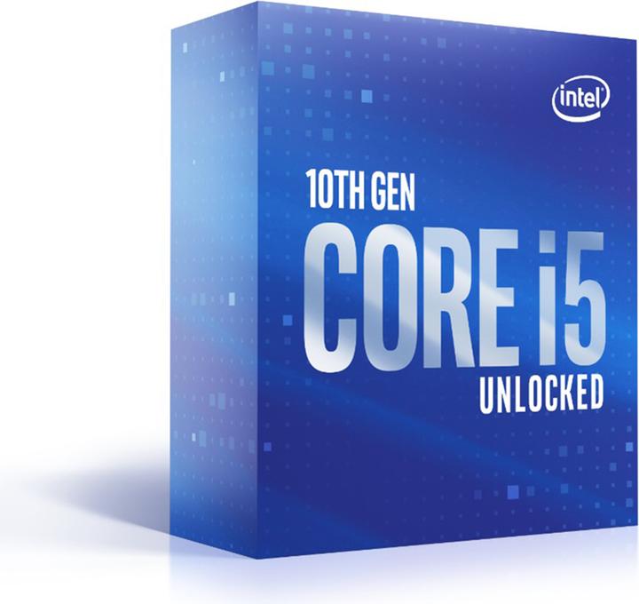 Immagine prodotto Intel Core i5-10600K (LGA 1200, 4.10 GHz, 6 -Core)