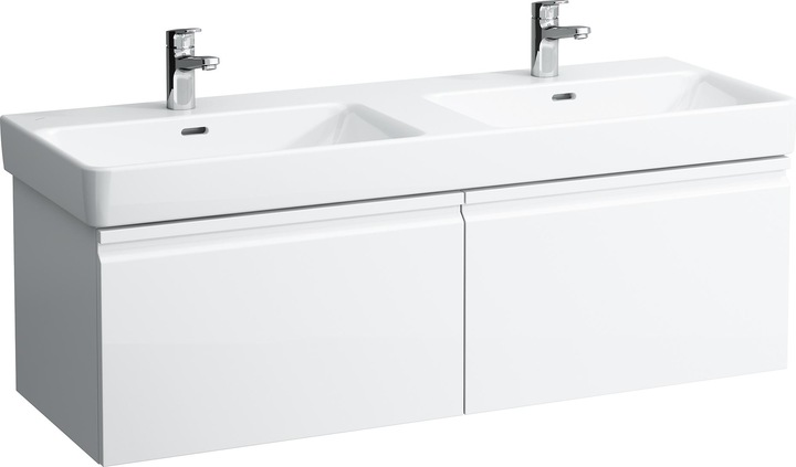 Produktbild Laufen Waschtischunterbau PRO S PRO S 1260x450x390mm 2 Schubladen graphit (1260 x 450 x 390 mm)