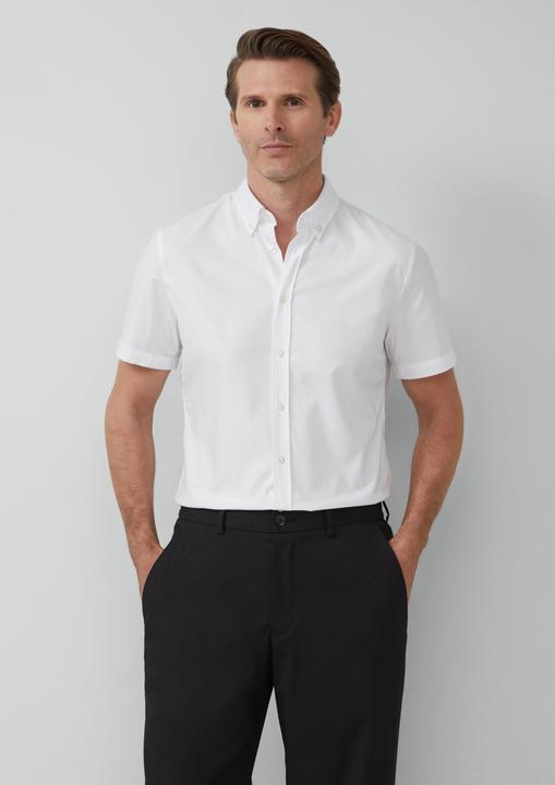 Immagine prodotto S.Oliver Hemd Tailored Fit: Baumwollhemd mit Fischgrätmuster (40)