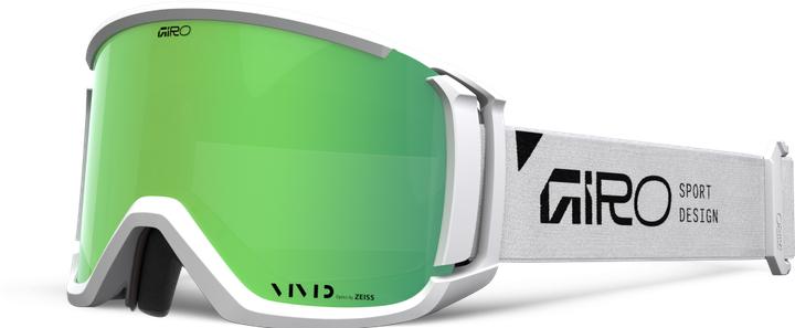 White Stacked Vivid Emerald S2