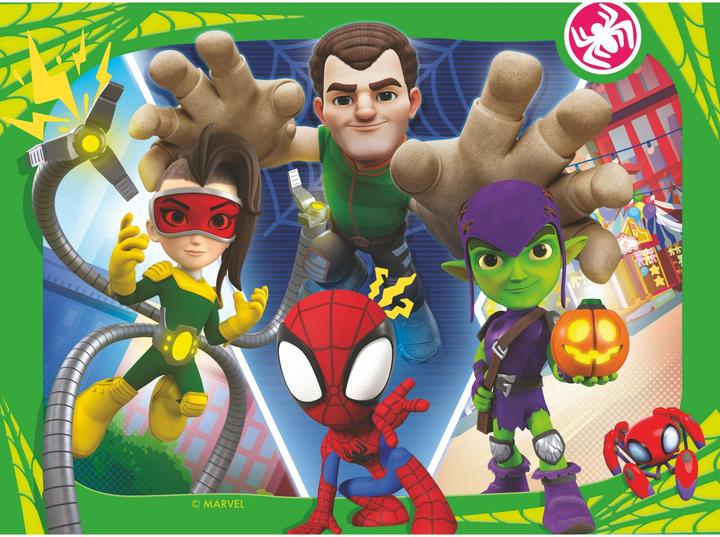Produktbild Ravensburger Puzzle 4 in einer Box - Spidey (12 Teile)