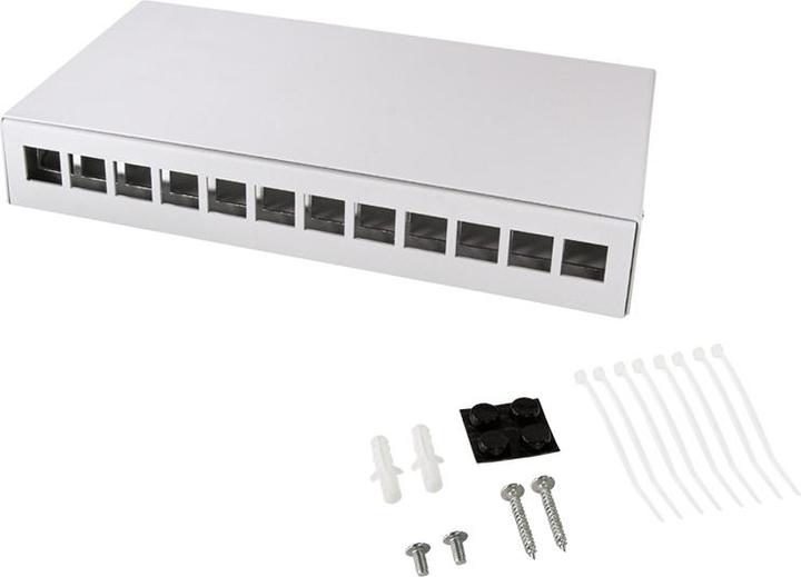 Produktbild LogiLink NP0094 Netzwerkanschlussdose (CAT8.1, 0.11 m)