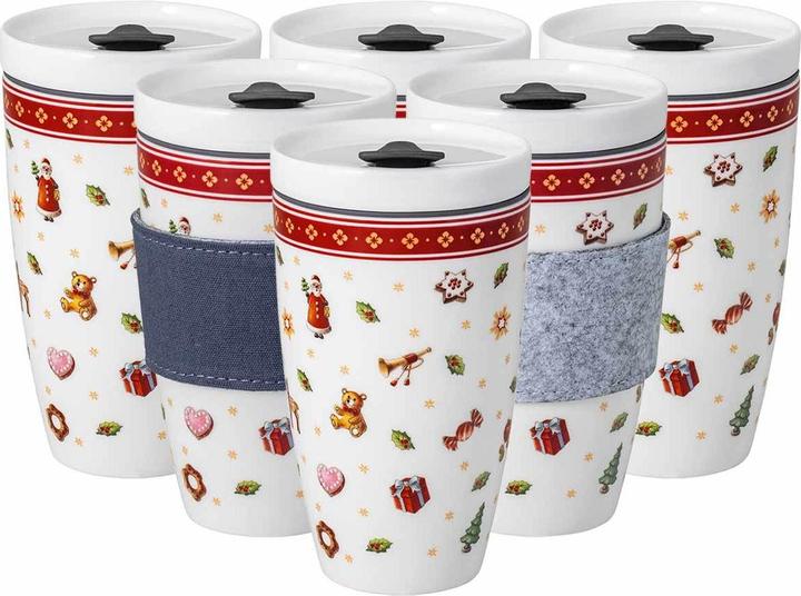 Produktbild Villeroy & Boch Multipack Coffee To Go Becher Toys Delight - 6 Stück (350 ml, 6 x)