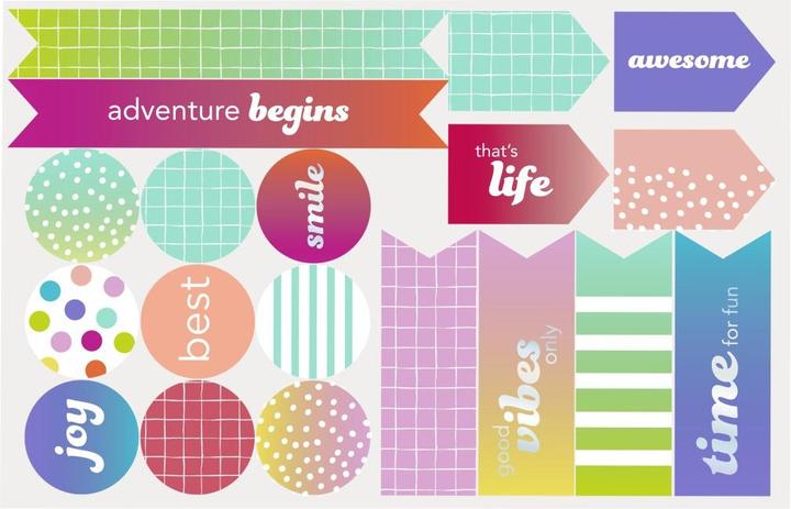 Image du produit Hama Kit créatif, Créez votre propre album avec des accessoires multiples, idée cadeau photo DIY (18 x 18 cm)