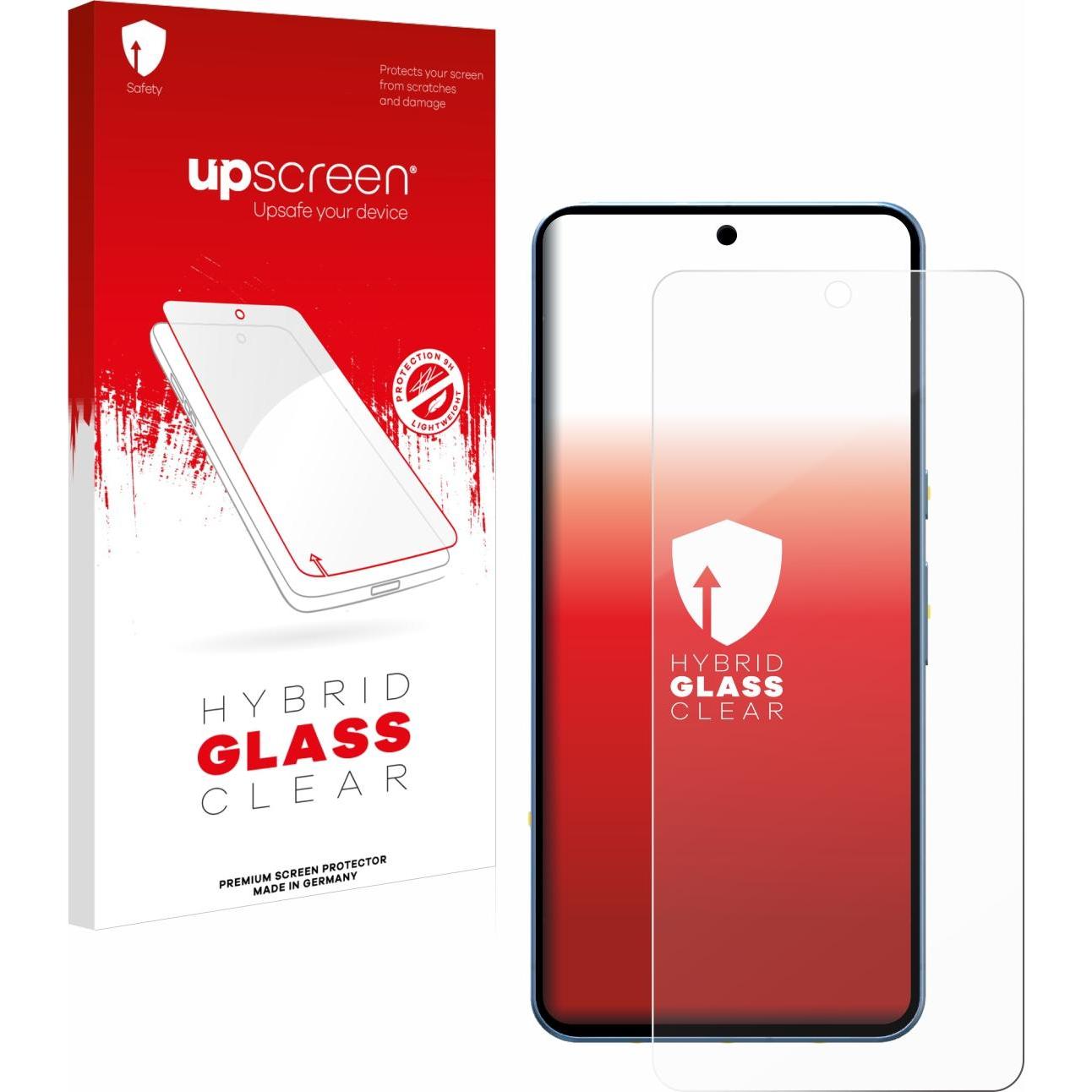 upscreen Scratch Shield Panzerglasfolie (1 Stück, Google Pixel 8 Pro), Smartphone Schutzfolie, Transparent