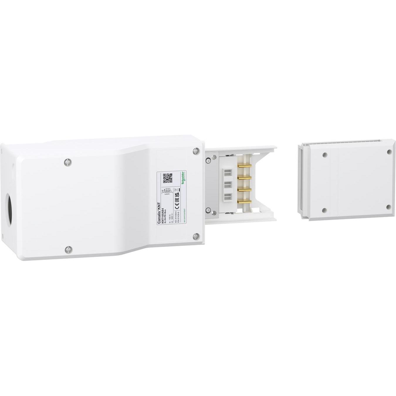 Thumbnail - Schneider Electric, Verteilerschrank Zubehör, SE KNT100AB4 Endeinspeisekasten 100A