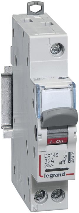 Actual product image Legrand Dx3 Toggle switch Off 1P Bel. 406404 20A 406404