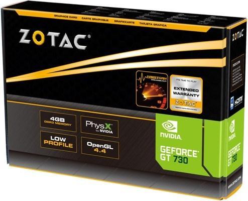 Produktbild Zotac GT 730 Zone Edition (4 GB, DDR3)