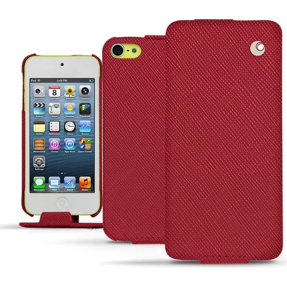 Noreve Lederschutzhülle vertikal, MP3 Tasche + Hülle, Rot