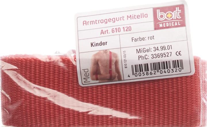 Produktbild Bort Medical Armtragegurt kids rot uni
