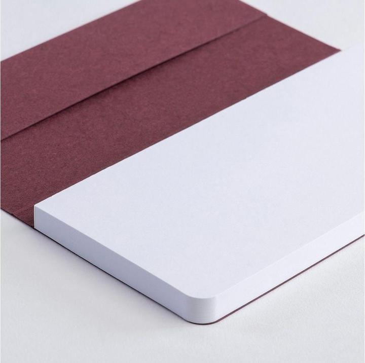 Actual product image Gmund Pocket Pad (6.7 x 13.8 cm, Plain, Hardcover)