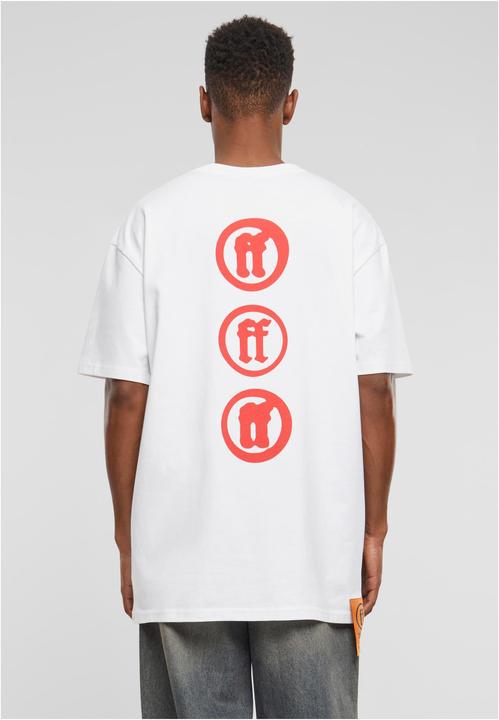 Produktbild Forgotten Faces Fading Logo Statue Oversize Tee white M (M)