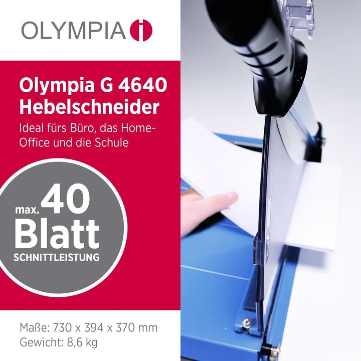 Image du produit Olympia Machine à découper G 4640 (40 feuilles, A3)