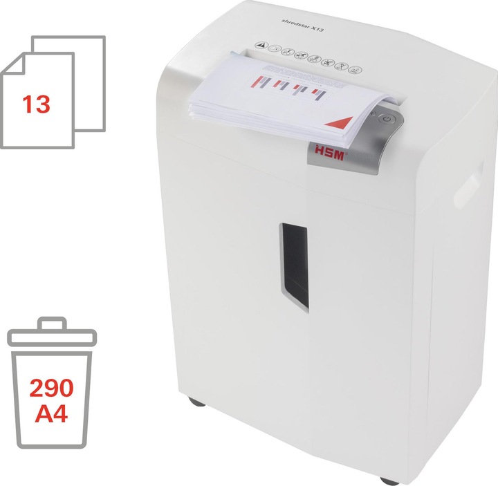 Produktbild HSM SHREDSTAR X13 - Aktenvernichter (Partikelschnitt)