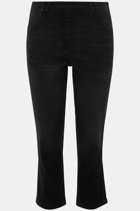 Actual product image Ulla Popken Sienna Crop Stretch Jeans (62)