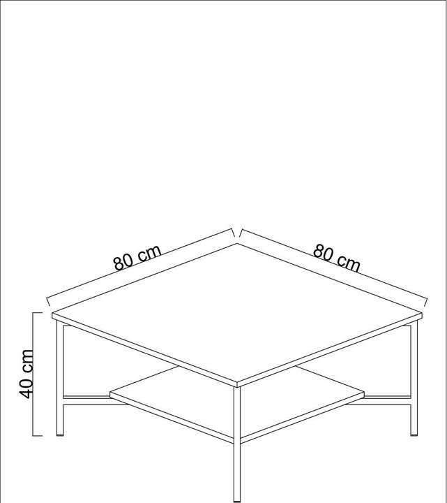 Produktbild Skye Decor Aubree (80 x 80 x 40 cm)