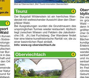 Produktbild Wanderkarte Goldsteig, Bayerischer Wald und Oberpfälzer Wald 1 : 50 000 50000 (Deutsch, 2017)