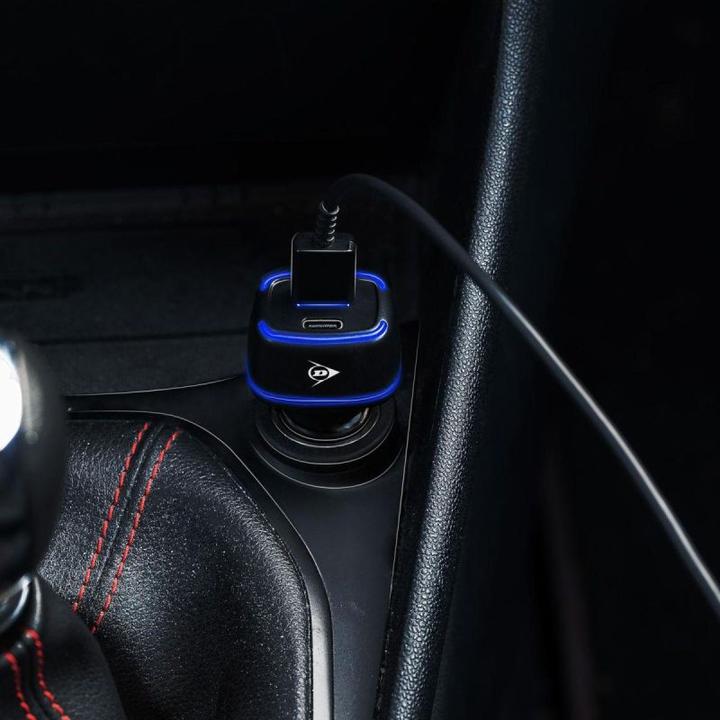 Immagine prodotto Dunlop Caricatore da auto USB A + USB C