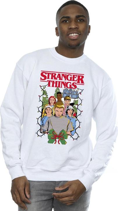 Produktbild Netflix Stranger Things Christmas Poster Sweatshirt (M)