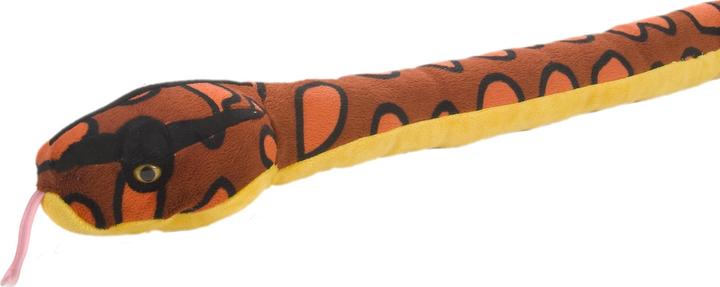 Actual product image Wild Republic Plush Rainbow Boa Snakesss (7 cm)