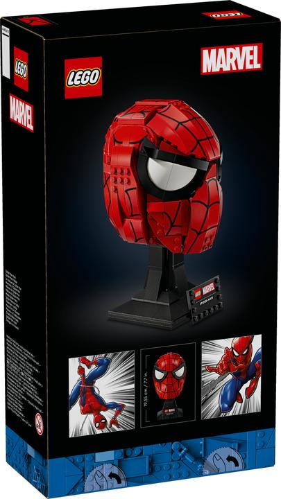 Actual product image LEGO Spider-Man's mask (76285, LEGO Marvel)