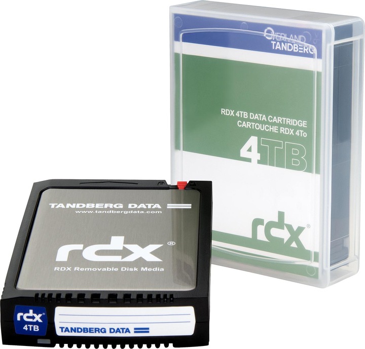 Image du produit Tandberg Data Tandberg Rdx 4tb Cartouche Rdx Cartouche (RDX, 4000 Go)