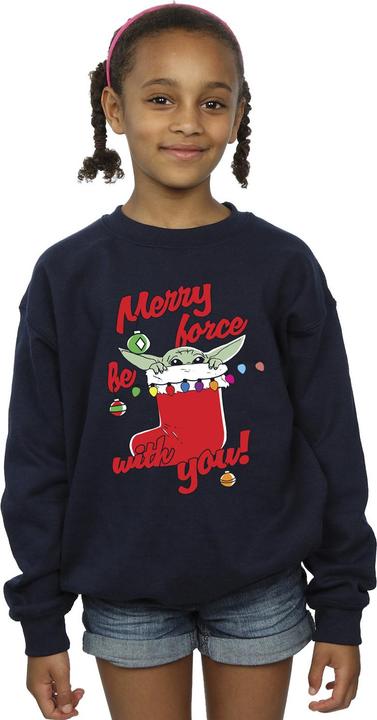 Produktbild Star Wars Merry Force Be With You Sweatshirt Mädchen (116)