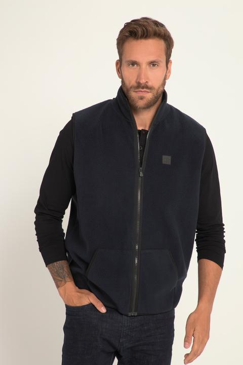 Produktbild JP1880 Fleece-Weste, Bauchfit, Stehkragen, Kängurutasche (L)