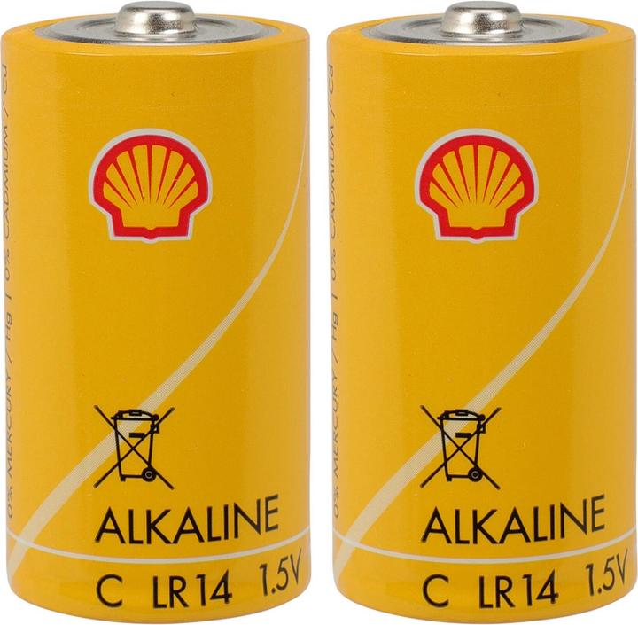 Produktbild Rainx 8er-Set Alkaline-Batterien Baby 1,5V Typ C, Shell (8 Stk., C)
