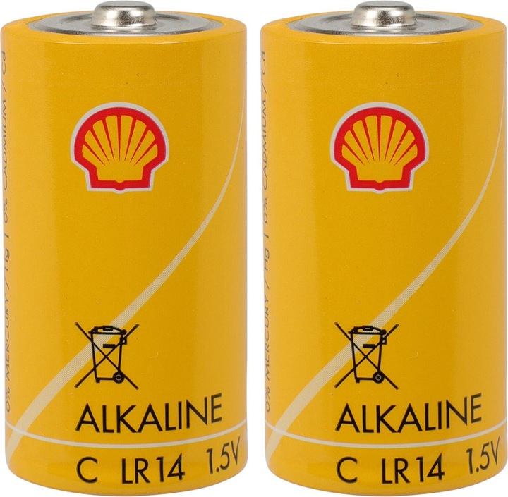 Image du produit Rainx Lot de 8 piles alcalines Baby 1,5V type C, Shell (8 pcs, C)