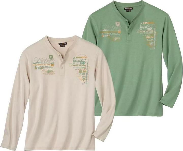 Produktbild Atlas For Men Adventurer Oberteil (2erPack) Langärmlig (XL)