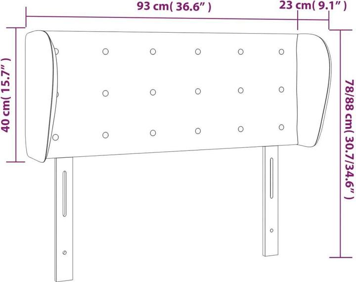 Image du produit vidaXL Cohen (93 x 23 x 88 cm)