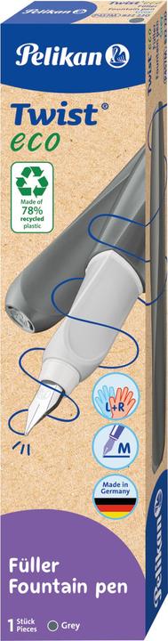 Actual product image Pelikan Twist Fll holder eco, grey (Assorted colours, Mixed Colour, 1 x)