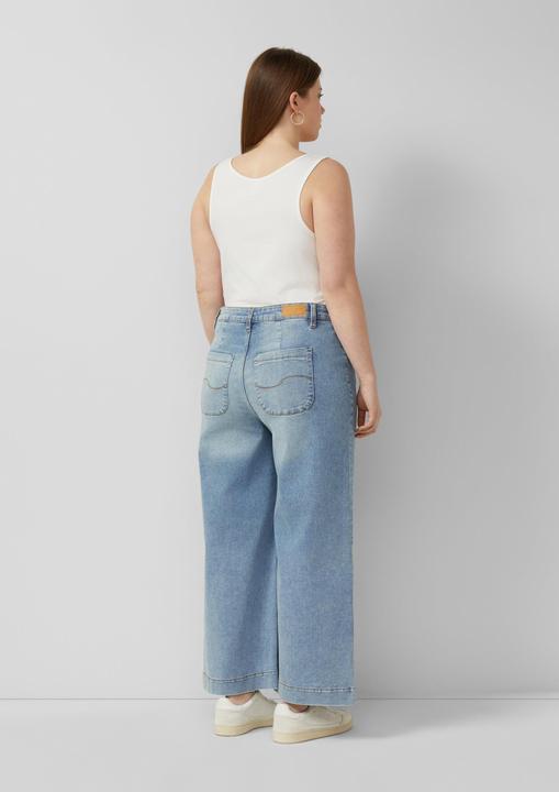 Produktbild s.Oliver Jeans/Slim FitHigh Rise/Culotte (44)